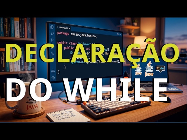 Curso Certificação Java 21 - Declaração Do While #java #programação