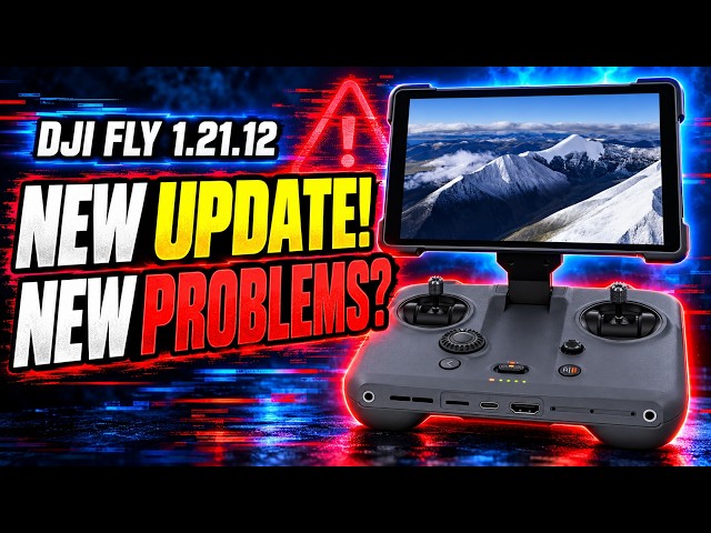 NEW DJI Fly Update 1.21.12: Two DJI RC Pro 2 Problems After My Mavic 4 Pro Test!