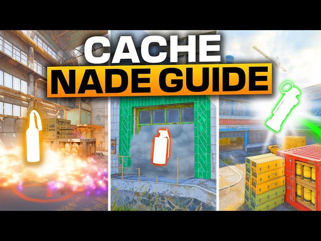 CS2 Cache Nades You NEED to Know in 2026