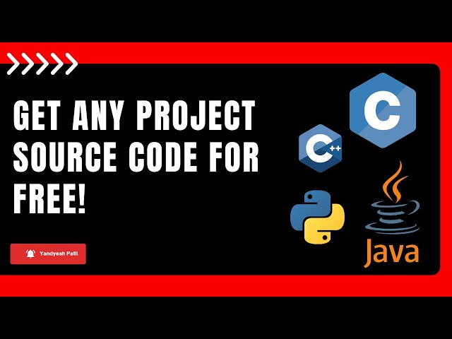 Download Final Year PROJECT Source Code for free | All project Source Code