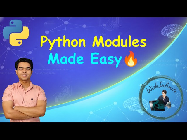Python Modules & Imports Explained for Beginners | Create, Import, Built-in Modules, Subfolders