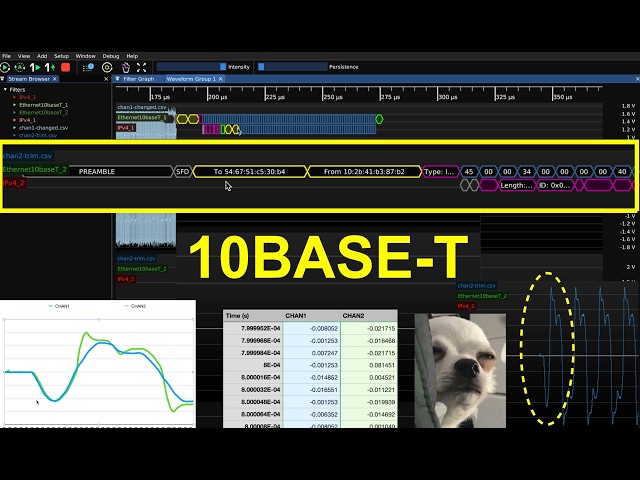 Exploring Ethernet: Decoding 10BASE-T (success!)