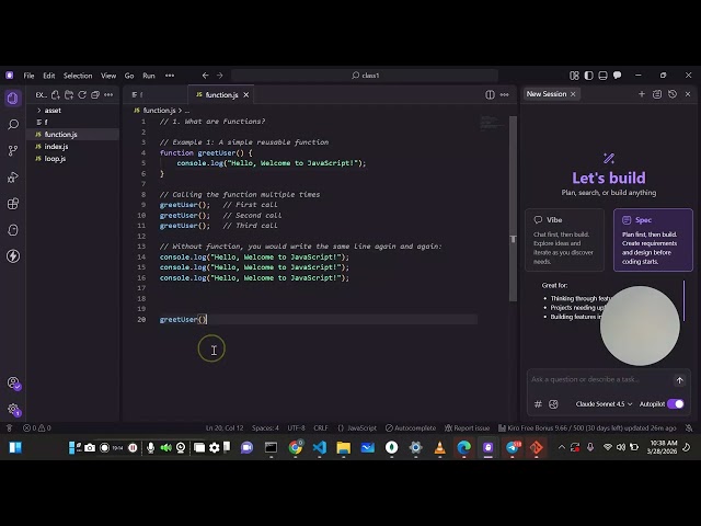 What Are Functions in JavaScript? Complete Beginner Tutorial
