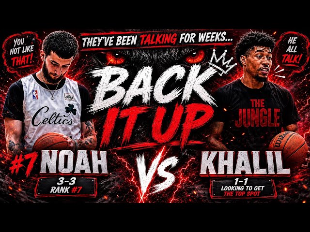 #7 Noah vs Khalil: ALL THAT TALK… WHO BACKED IT UP? 👀🔥