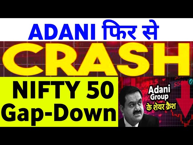 Adani फिर से CRASH होगा Nifty GapDown| 07 Monday September 2026/Stock Market Prediction For Tomorrow