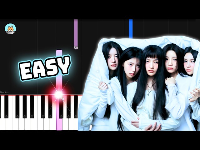 [full] ILLIT - "Magnetic" - EASY Piano Tutorial & Sheet Music