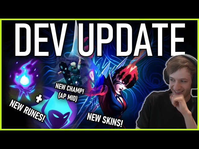NEW SEASON DEV BLOG REACTION! NEW AP ASSASSIN CHAMP & NEW/OLD RUNES!