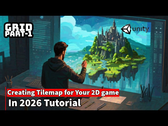 Creating Tilemap for your 2D game in unity 2026 - Tutorial 