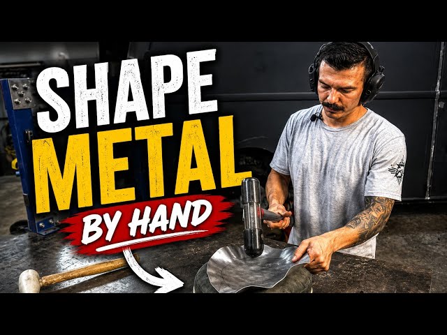 Metal Shaping basics | Sheet metal shaping with Only hand tools | Understanding how to shape metal