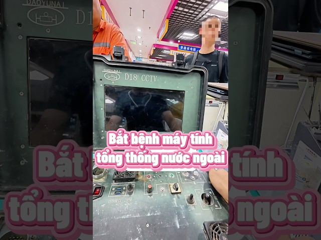 Mang máy tính tổng thống đi sửa và cái kết lạ 🤣🤣