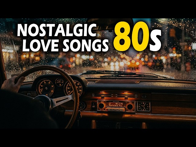 80s Love Songs – Nostalgic & Emotional 80s Music Cassette Tape Compilation | Night 80s Love Songs