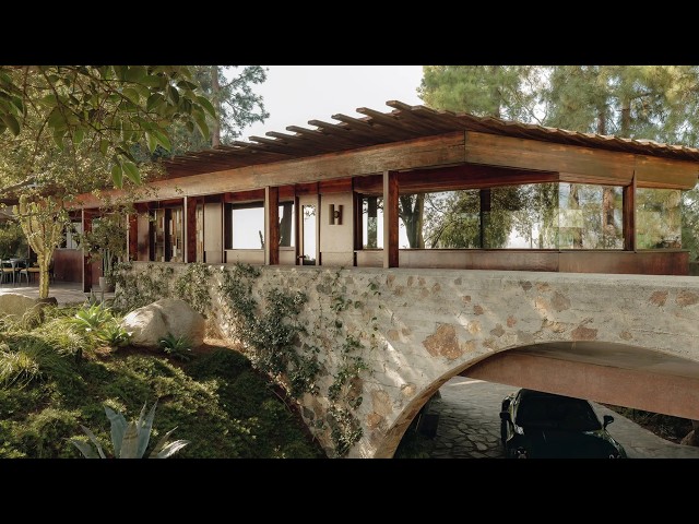How This Lloyd Wright Icon Reimagines Organic Modernism