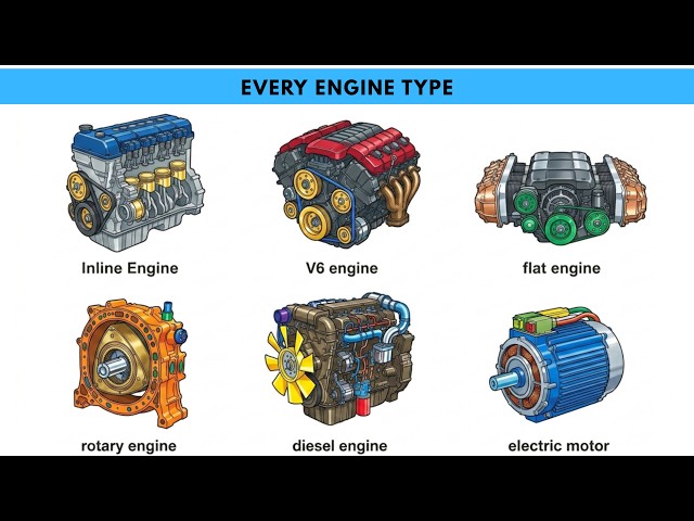 Every Type of Engine Explained in 9 minutes