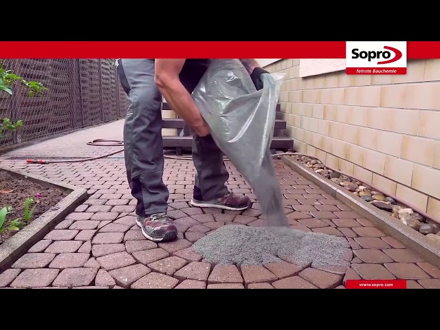Sopro Solitär® F20 - Kültéri, új generációs fugázóanyag