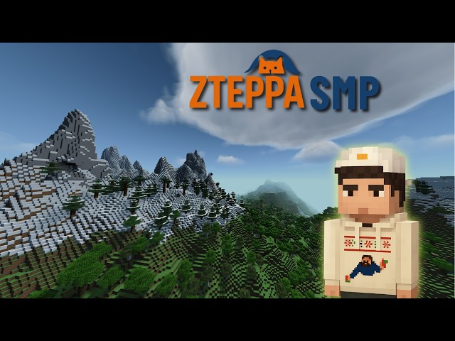 🔴ZteppaSMP LIVE: Java/Bedrock Minecraft Survival Multiplayer Server