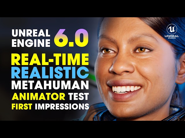 UNREAL ENGINE 6 Incredibly REALISTIC MetaHuman In Real-Time | BETA FIRST LOOK