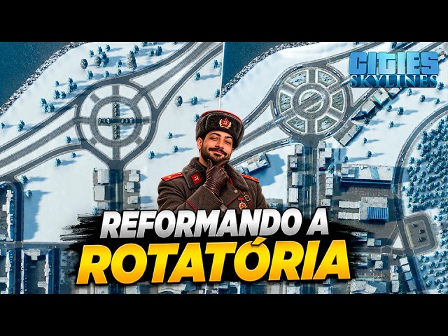A NOVA ELITE E A ROTATÓRIA | Cities Skylines #22