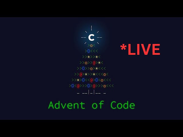 Advent of Code Day 1 (LIVE)