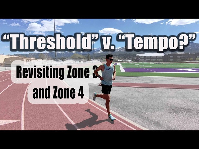 "Threshold Running" v. "Tempo" Revisited! 2026 Training Zones for Higher Running: Coach Sage Canaday