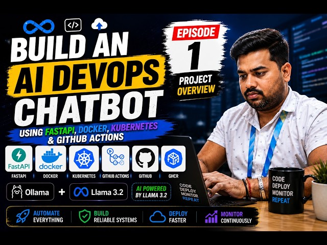 Build an AI DevOps Chatbot using FastAPI, Docker, Kubernetes & GitHub Actions