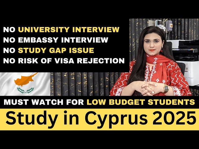 Cyprus Study VISA Update 2025 | Study in Cyprus 2025 Complete Process | Cyprus VISA from Pakistan