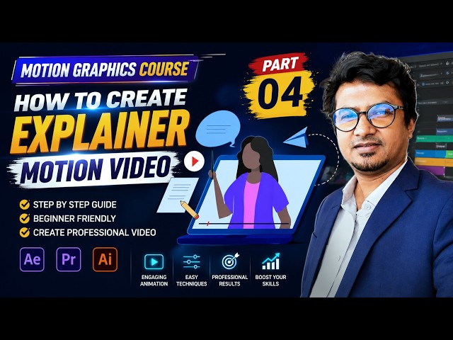 How to Create Explainer Motion Video Part 04