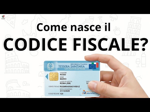 Il Codice Fiscale: L'Invenzione Che Ha Modernizzato L'Italia 🇮🇹💳  | Italiano Facile | Learn Italian