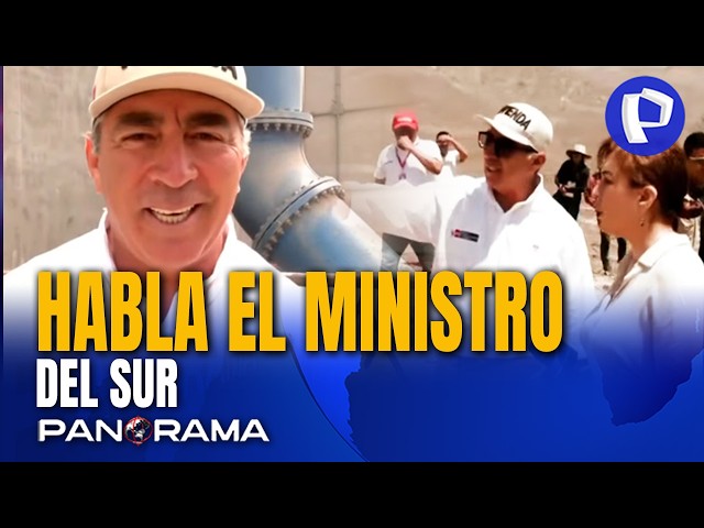 🗣️Minister of Housing responds to El Niño phenomenon and announces changes at Sedapal