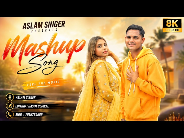 Aslam Singer Mewati { Mashup Song } Aslam Singer 3 Brothers New 4k Official Audio Video Song 🎵