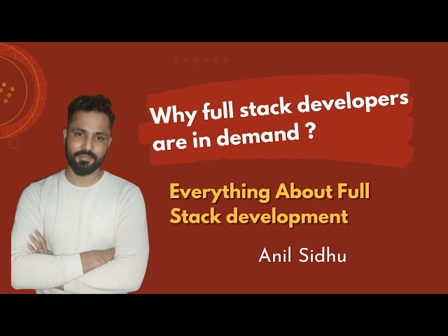Full stack developer in Hindi | Why full stack development is in demand