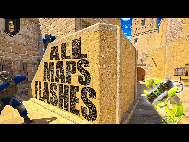 5 OP FLASHES for EVERY CS2 MAP (You MUST Know)