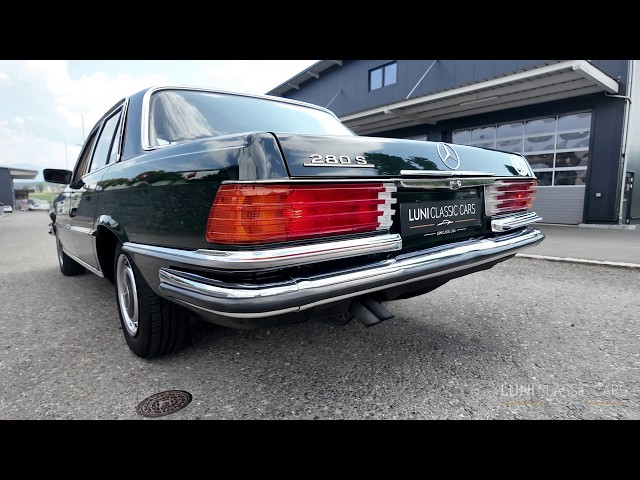 Mercedes-Benz 280 S W116 – Inline-Six Engine & Exhaust Sound