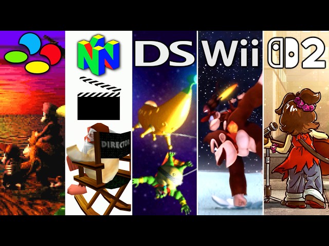 Evolution of Donkey Kong Endings (1981 - 2026)
