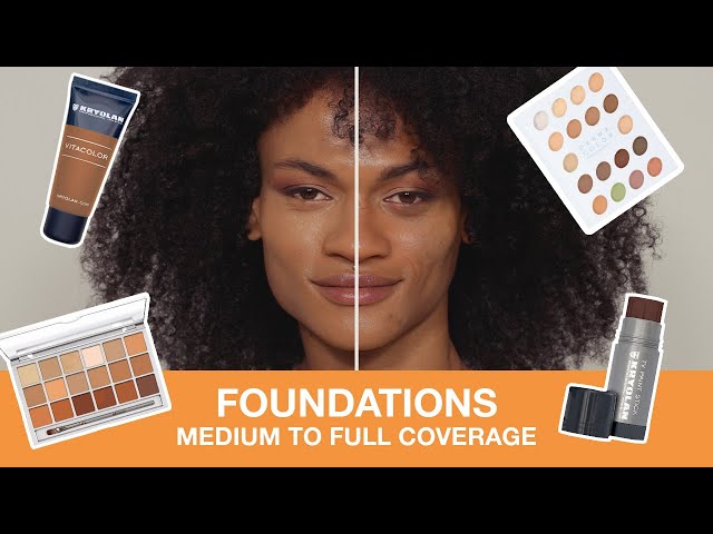 Kryolan Foundation Guide Part 2: Medium to Full Coverage