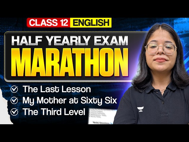 Class 12 English Half-Yearly Exam 2026 | Most Important PYQs | Part-1 | Oshin Ma'am