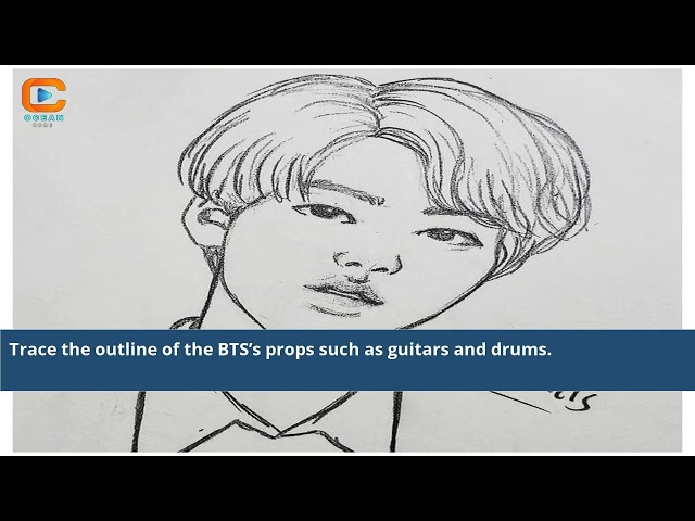 How To Draw The Bts