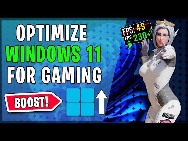 Windows 11 Optimization for GAMING & PERFOMANCE in 2022✅