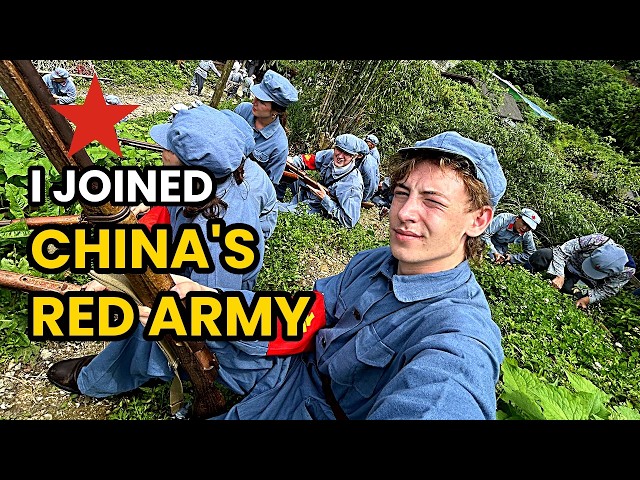 I Joined China's Red Army for a Day (Communist Battle Reenactment)