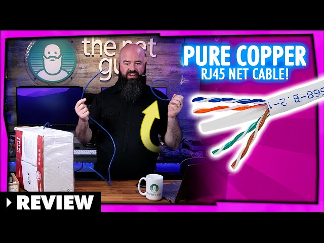 Monoprice CAT6 Ethernet Bulk Cable - BUY THIS! Pure Copper - DO NOT BUY CCA!