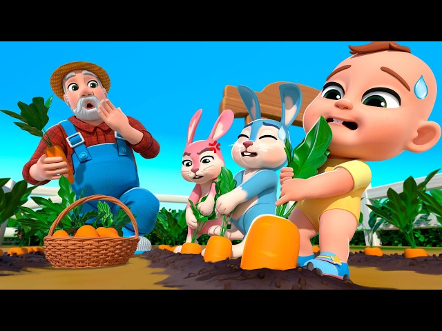 Teamwork Song with Farm Animals | Lalafun Nursery Rhymes