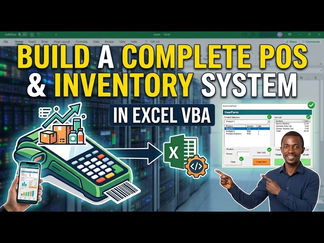 Build a Complete POS & Inventory System in Excel VBA