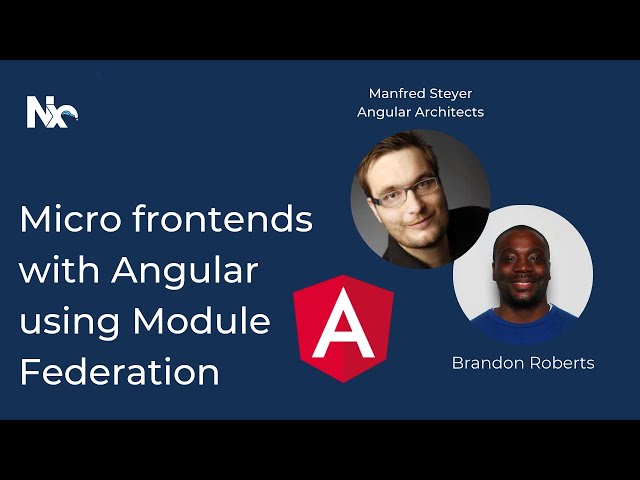 Micro Frontends with Angular using Module Federation