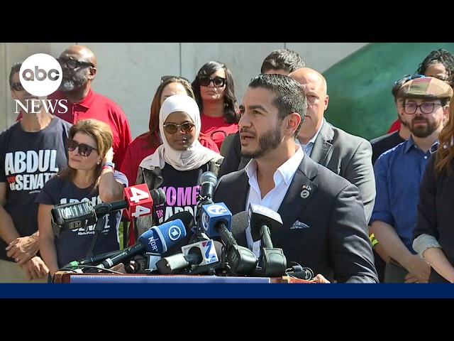 FULL REMARKS: Abdul El-Sayed speaks after winning key Michigan Democratic Senate primary