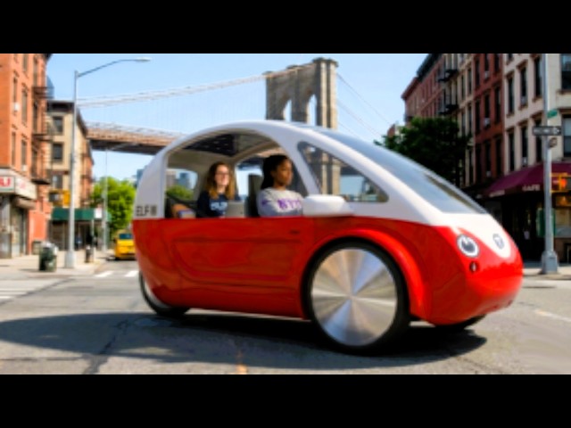 The ELF 3.0 The world’s most efficient, solar-powered mobility vehicle