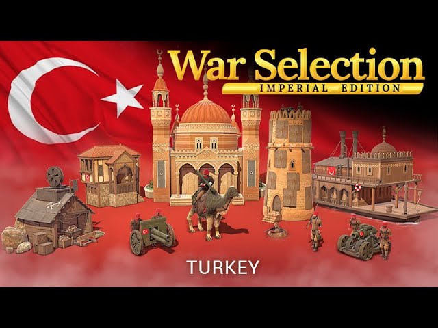 War Selection - Turkey - Wonder and base defence gameplay - All units and attack on enemy capital