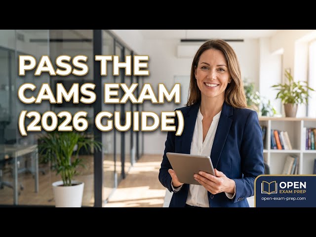 How to Pass the CAMS Exam in 2026 (A Complete Study Guide)