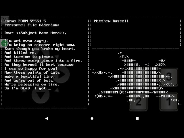 STILL ALIVE IN DOSBOX ANDROID