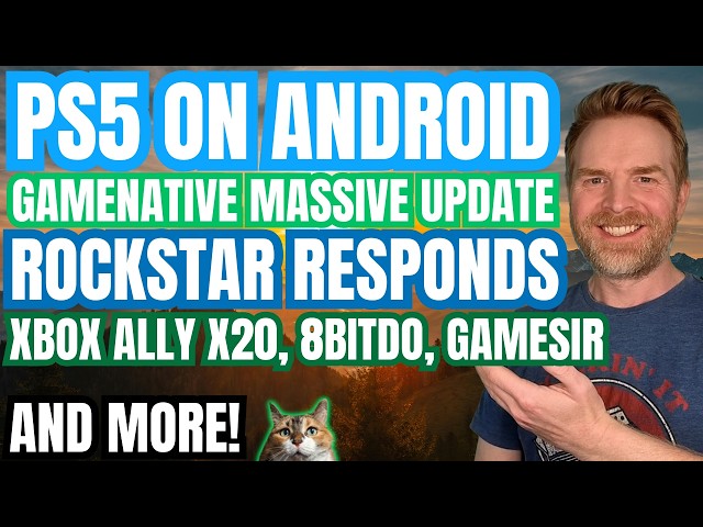 PS5 Emulation on Android, Rockstar Responds to GTA VI Leaks, Massive Update for GameNative and more