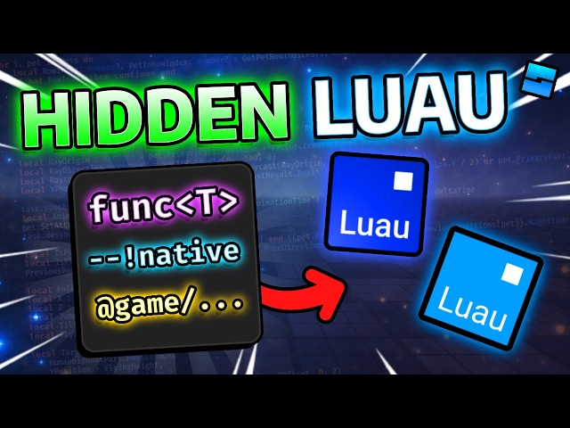 More Luau Tricks Most Roblox Devs Don’t Know | Roblox Studio