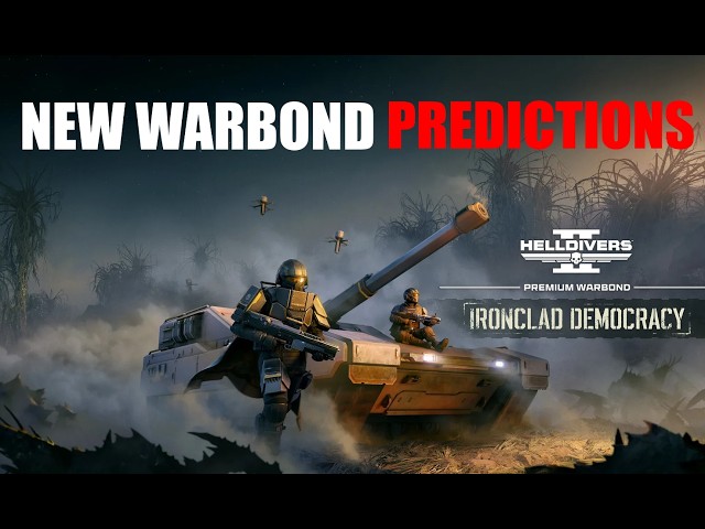 PREDICTIONS and ANALYSIS for the NEW Ironclad Democracy Warbond! - Helldivers 2